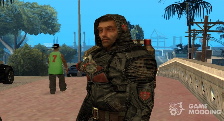 Сержант Пличко Из S.T.A.L.K.E.R для GTA San Andreas