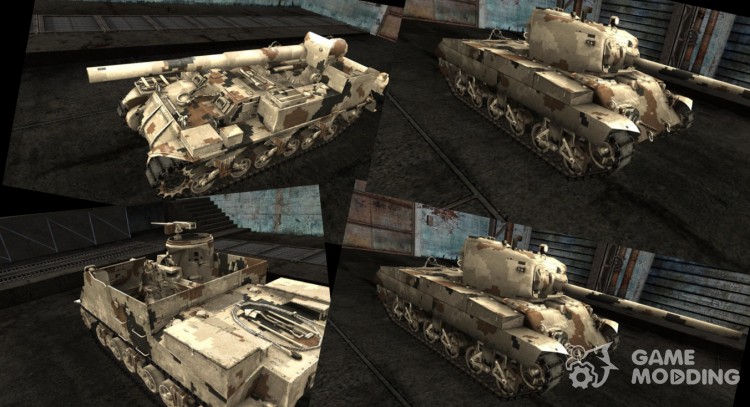 Pack with digital camouflage for World Of Tanks