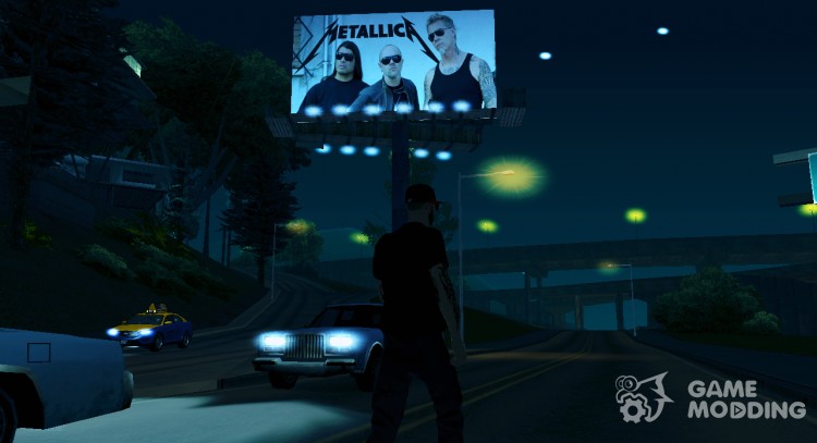 Rock Band  Замена билбордов для GTA San Andreas