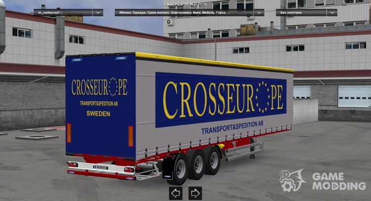 Narko Curtainsider Pack para Euro Truck Simulator 2