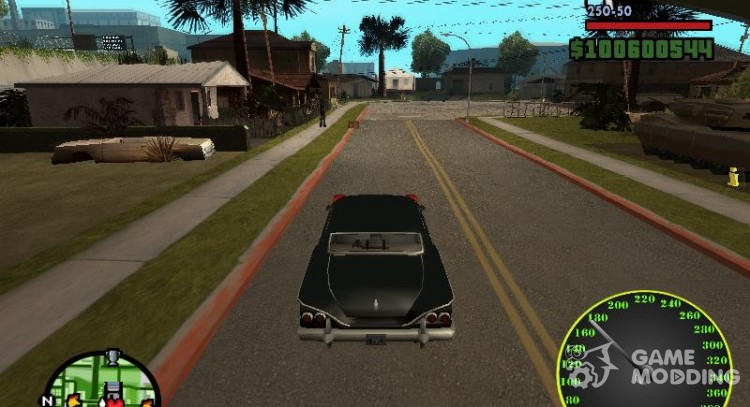New Speedometer для GTA San Andreas