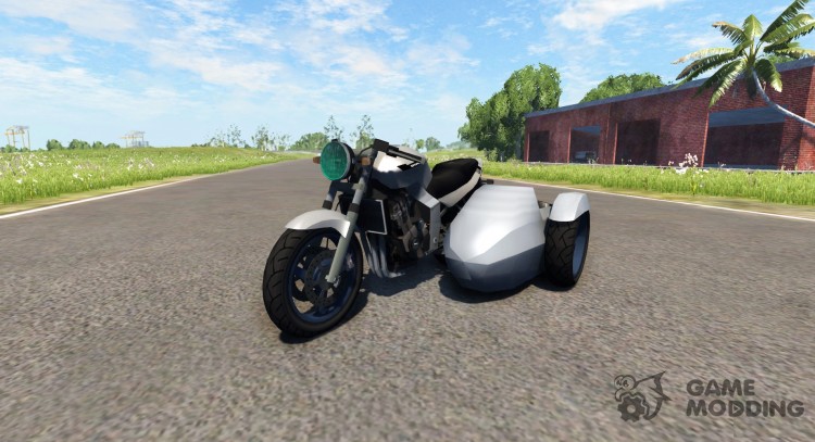 Ducati FRC-900 with a sidecar v4.0 para BeamNG.Drive