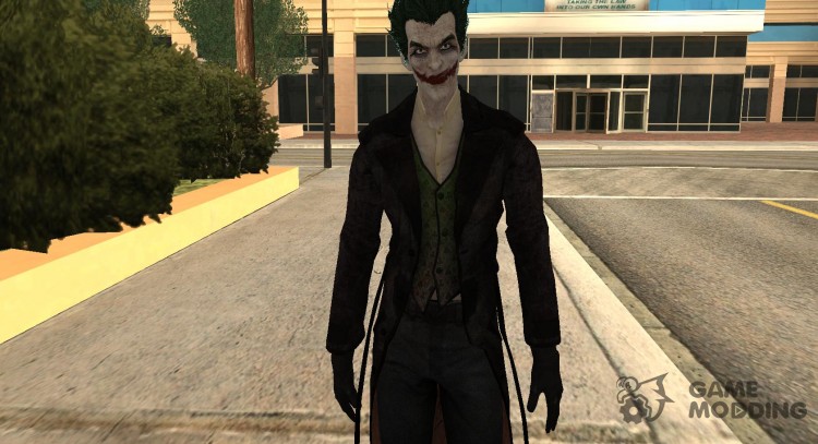 The Joker From Batman: Arkham Origins for GTA San Andreas