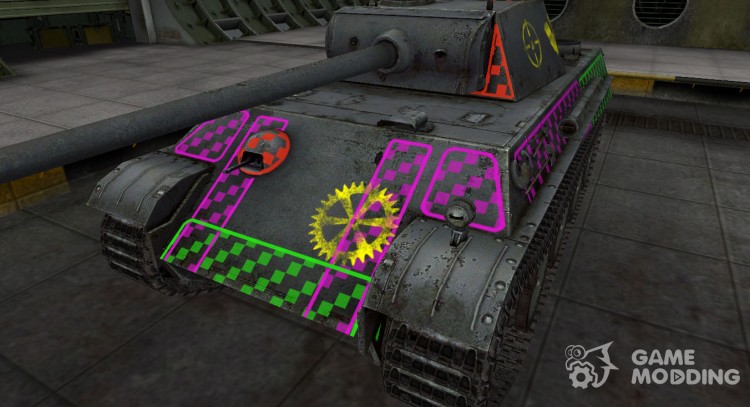 De calidad de la zona de ruptura para el Panzer V Panther para World Of Tanks