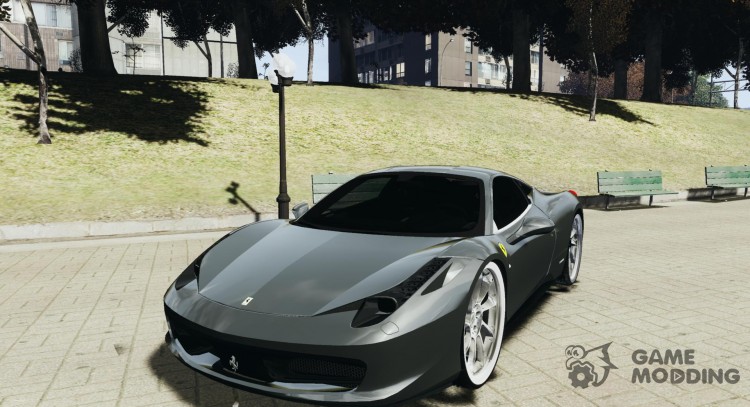 Ferrari 458 Italia Dub Edition for GTA 4