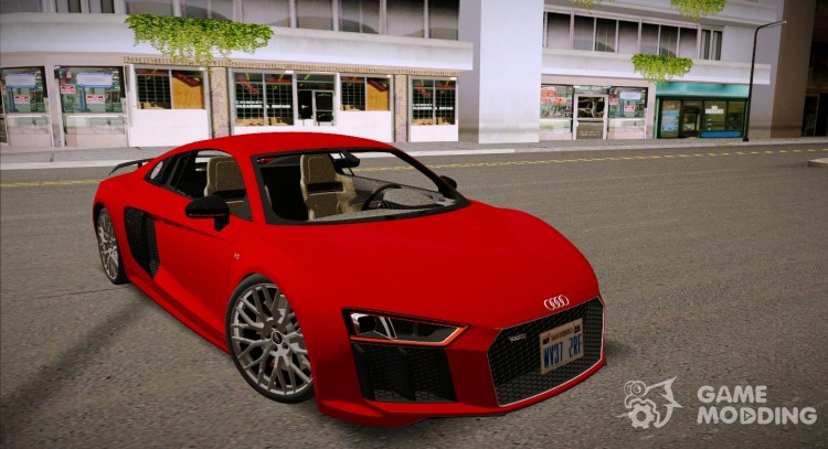 Audi R8 2017 v2.0 для GTA San Andreas