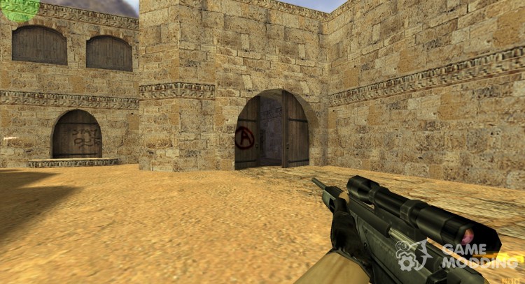 Rustic Scout Reskin for Counter Strike 1.6