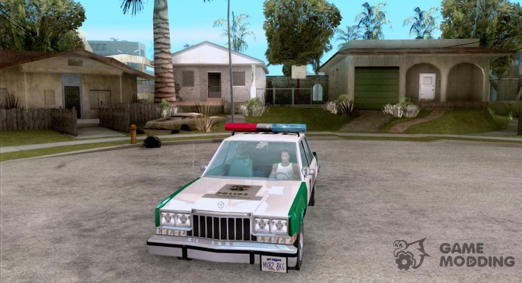 Dodge Diplomat 1985 LAPD policía para GTA San Andreas