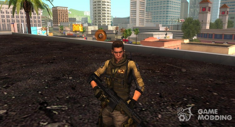 Pierce Nivans from Resident Evil 6 for GTA San Andreas