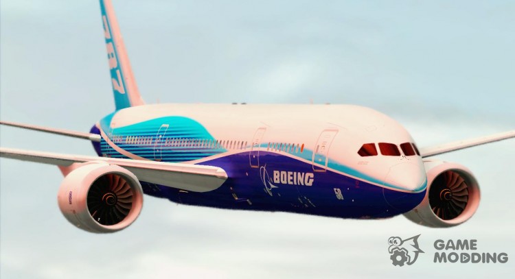 Boeing 787-8 Boeing House Colors (Dreamliner Prototype) для GTA San Andreas