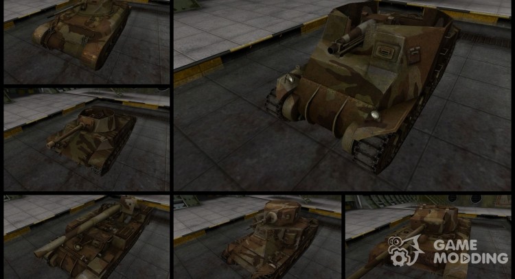 Пак с камуфляжем для американских танков v2 для World Of Tanks