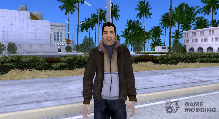 Tommy Vercetti in Niko Bellic's suit (HD) for GTA San Andreas