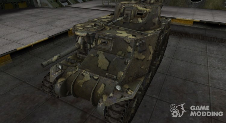 Простой скин M3 Lee для World Of Tanks