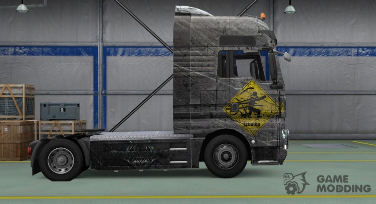 Skin Cthulhu for MAN TGX for Euro Truck Simulator 2