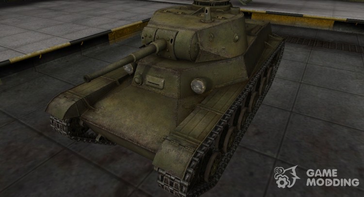 La piel para el T-50-2 en расскраске 4БО para World Of Tanks