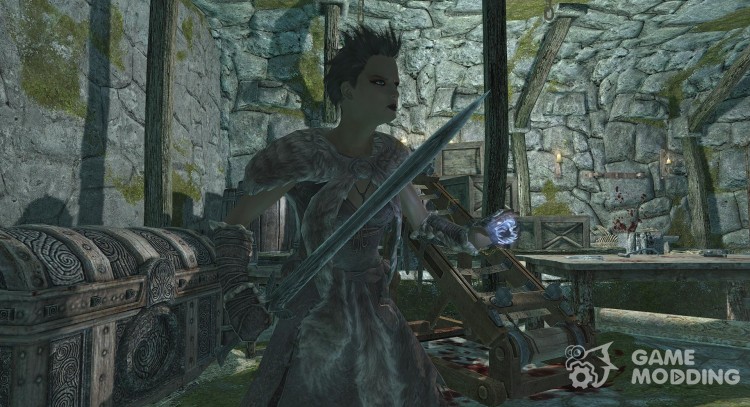 Elven Silver Weapons for TES V: Skyrim