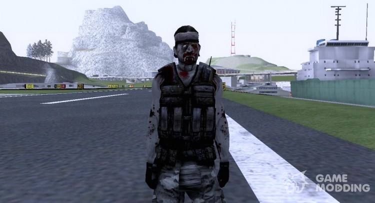 Скин зомбика для GTA San Andreas