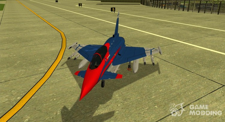 Eurofighter Typhoon для GTA San Andreas