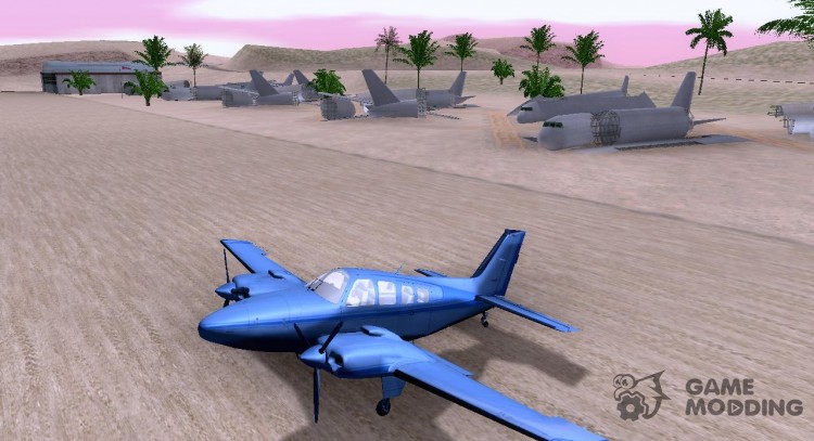 Beechcraft Baron 58 T for GTA San Andreas