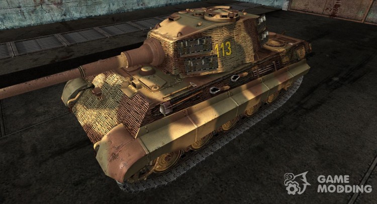 Skin for Panzer VIB Tiger II for World Of Tanks