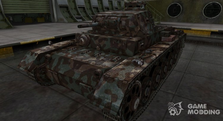 Горный камуфляж для PzKpfw III Ausf. A для World Of Tanks