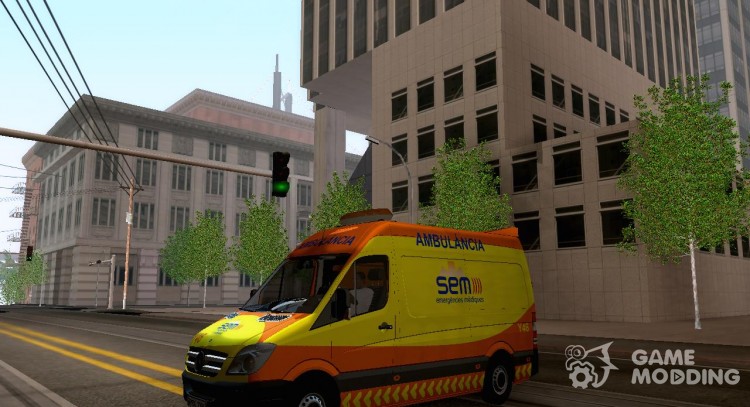 Mercedes-Benz Sprinter SEM para GTA San Andreas