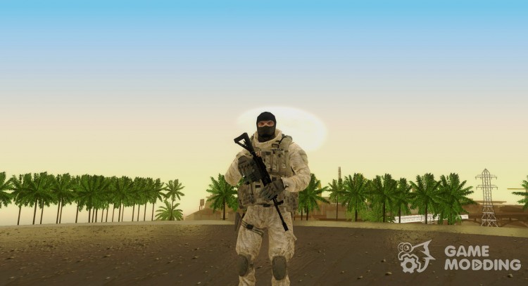 COD MW2 Shadow Company Soldier 3 para GTA San Andreas