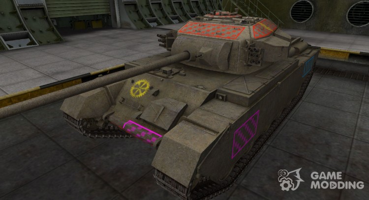 De calidad de la zona de ruptura para el Centurion Mk. 7/1 para World Of Tanks
