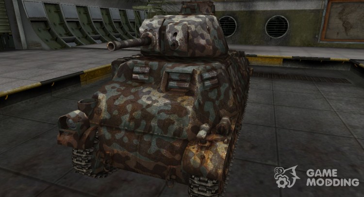 Mountain camouflage for PzKpfw S35 739 (f) for World Of Tanks