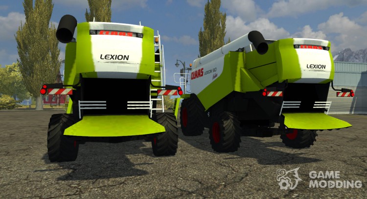 Claas Lexion 560 Montana для Farming Simulator 2013