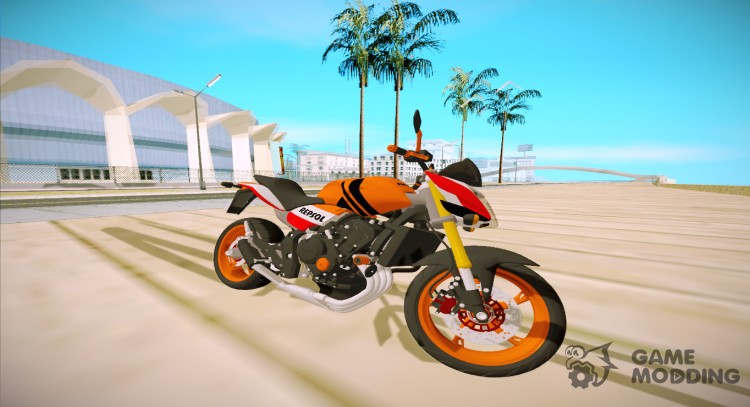 Repsol Honda Hornet 2010 para GTA San Andreas