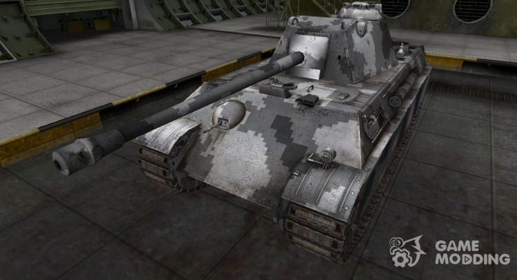 Камуфлированный skin para el Panther II para World Of Tanks