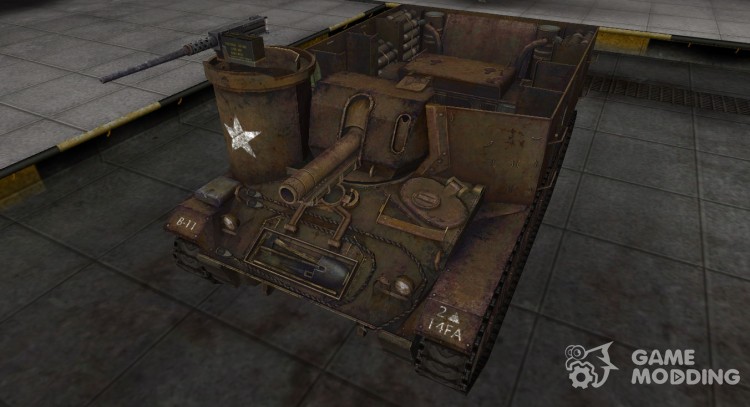 Historical camouflage M37 for World Of Tanks