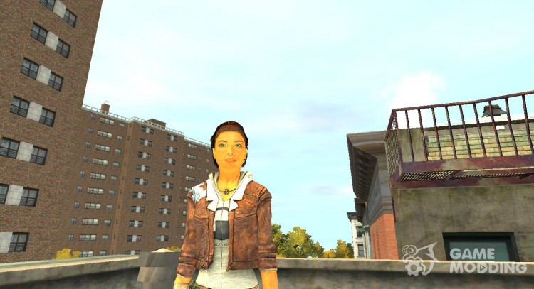 Аликс Вэнс (Half Life 2) для GTA 4