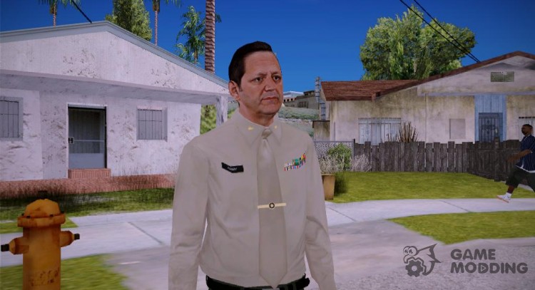 Офицер из GTA 5 v3 для GTA San Andreas