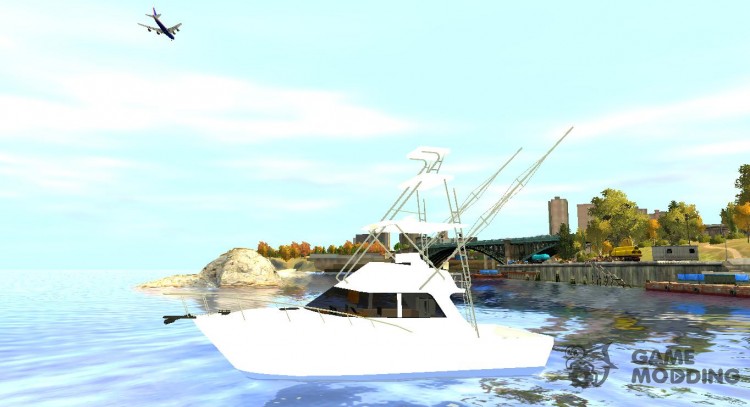 Sport fishing yacht для GTA 4