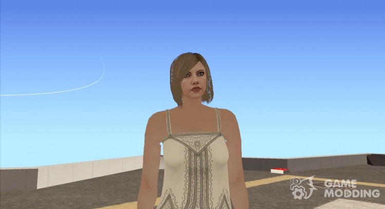 Female GTA V Online (Be My Valentine) v2 for GTA San Andreas
