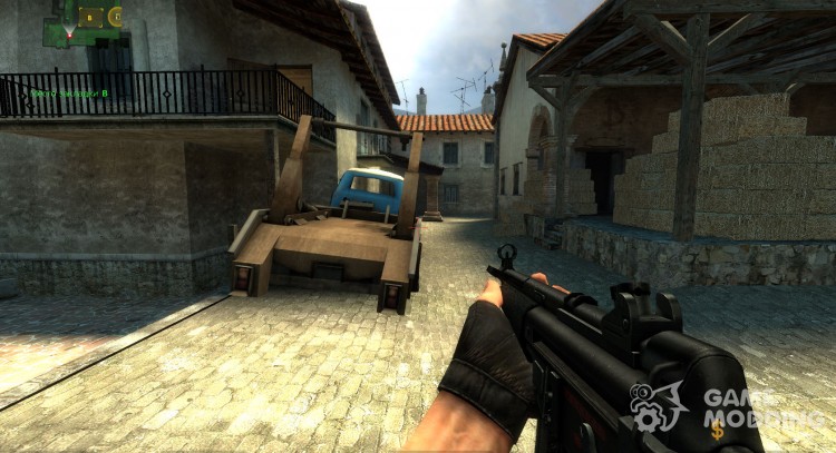 Tehsnakes mp5 skin for Counter-Strike Source