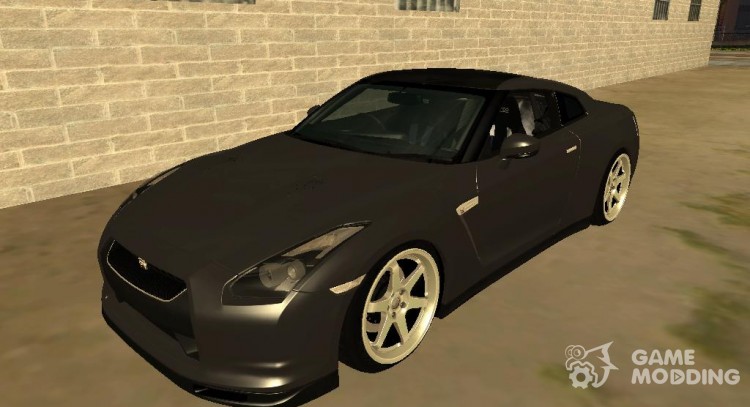 El Nissan GT-R Spec V Stance para GTA San Andreas
