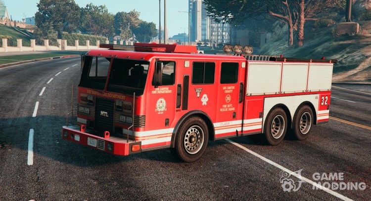 Firetruck - Heavy rescue vehicle para GTA 5