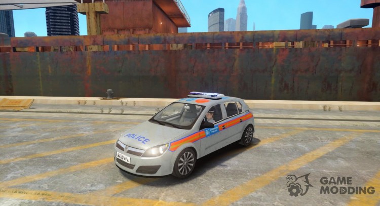 Vauxhall Astra 2009 Police 911EP Galaxy para GTA 4