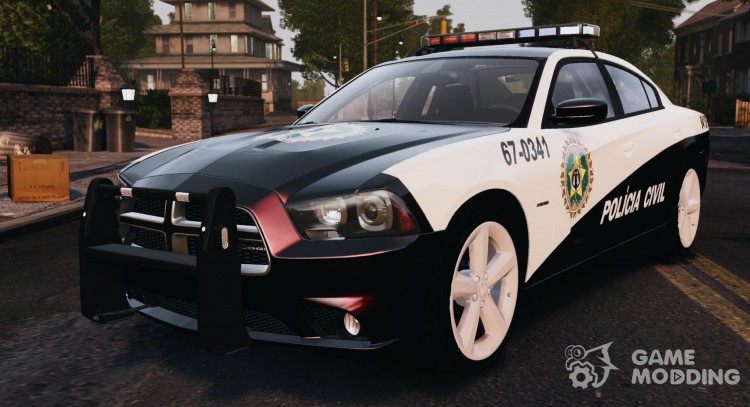 Dodge Charger R/T Max Police 2011 [ELS] для GTA 4