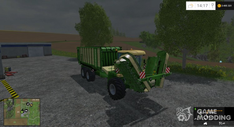 Krone Big L500 для Farming Simulator 2015