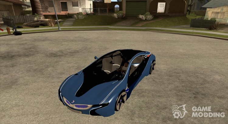 BMW visión dinámica eficiente I8 para GTA San Andreas
