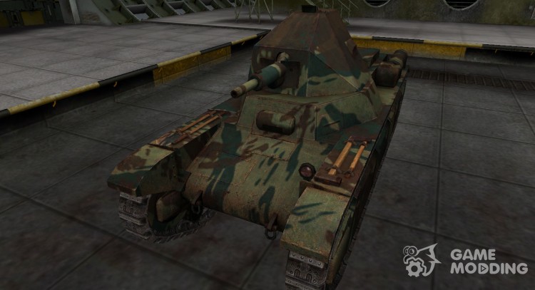 French new skin for the AMX 38 for World Of Tanks