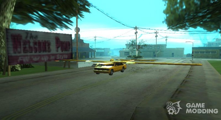 Крылатое taxi para GTA San Andreas