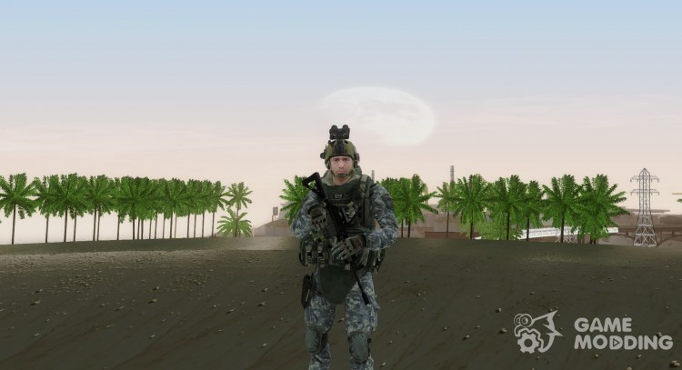 Modern Warfare 2 Soldier 5 для GTA San Andreas