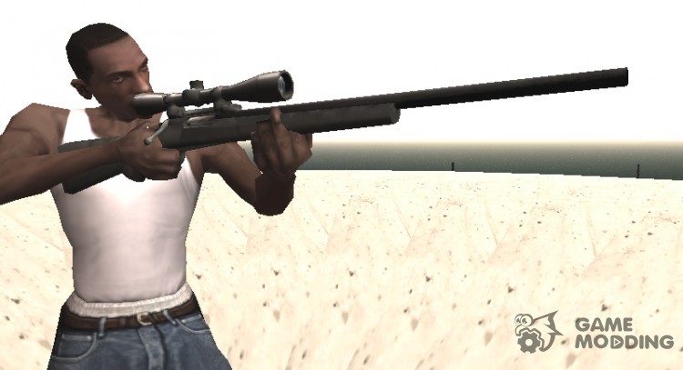 New sniper rifle for GTA San Andreas