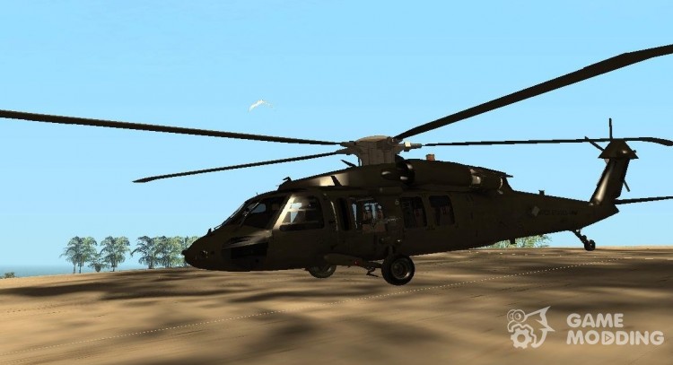The UH-60 Silent Hawk for GTA San Andreas