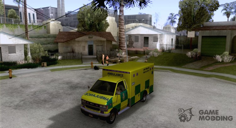 Ambulancia de Londres para GTA San Andreas